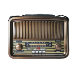 Radio portabil Kalade cu functii multiple FM/AM/SW MP3 Player stereo Maro inchis
