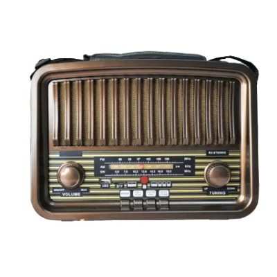 Radio portabil Kalade cu functii multiple FM/AM/SW MP3 Player stereo Maro inchis