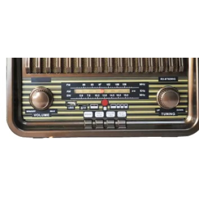 Radio portabil Kalade cu functii multiple FM/AM/SW MP3 Player stereo Maro inchis