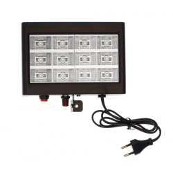 Stroboscop disco cu jocuri de lumini Strobe 12 LED