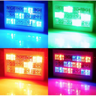Stroboscop disco cu jocuri de lumini Strobe 12 LED