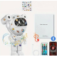 Proiector LED in forma de astronaut cu sunete si lumini stickere autoadezive conexiune Bluetooth