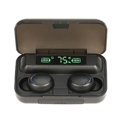 Casti Bluetooth Wireless profesionale cu afisaj digital TWS BTH F9 5