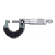 Micrometru pentru masurarea dimensiunilor 0-25 mm Negru/Argintiu