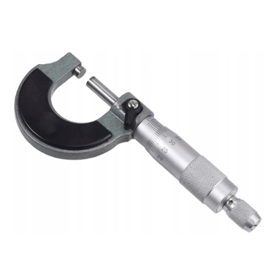 Micrometru pentru masurarea dimensiunilor 0-25 mm Negru/Argintiu