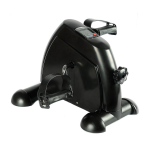 Mini Bicicleta de exercitii Mini Bike antrenor pentru brate si picioare neagra 120 kg