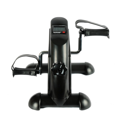 Mini Bicicleta de exercitii Mini Bike antrenor pentru brate si picioare neagra 120 kg