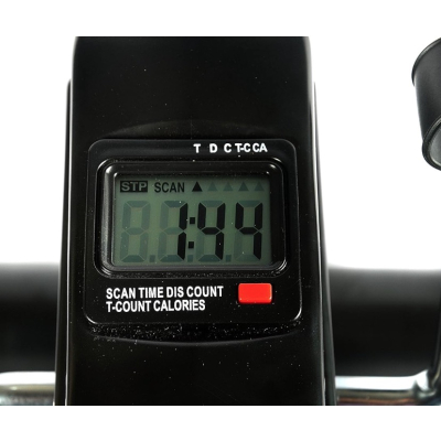 Mini Bicicleta de exercitii Mini Bike antrenor pentru brate si picioare neagra 120 kg