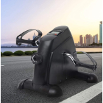 Mini Bicicleta de exercitii Mini Bike antrenor pentru brate si picioare neagra 120 kg