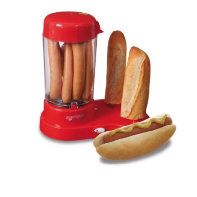 Aparat pentru preparat Hot Dog putere 450W Rosu SFZ 02