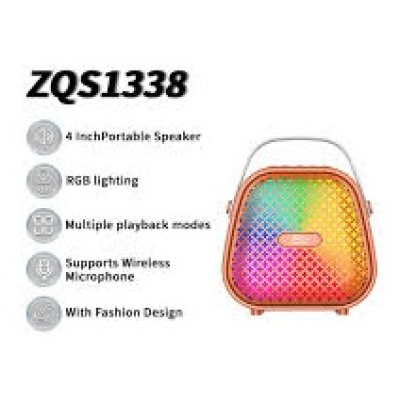 Boxa portabila ZQS 1338 cu super bass si microfon de 3 inch