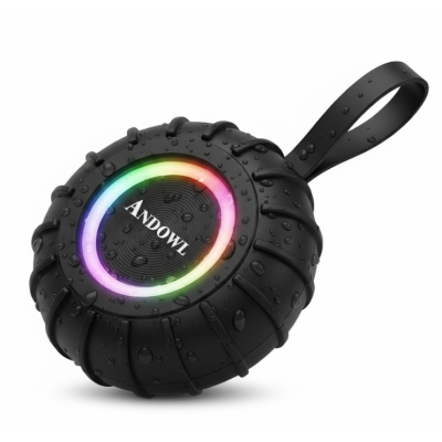 Boxa Bluetooth fara fir cu iluminare RGB Andowl Q YX26 Neagra
