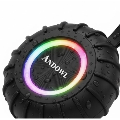 Boxa Bluetooth fara fir cu iluminare RGB Andowl Q YX26 Neagra