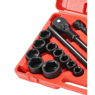 Trusa cu 28 piese chei tubulare profesionale cu prelungitoare