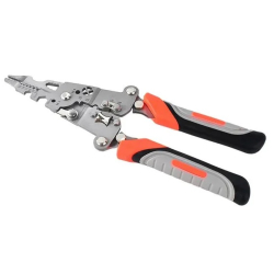 Cleste multifunctional 3 in 1 pentru dezizolat taiat si sertizat cabluri maner ergonomic