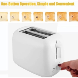 Prajitor de paine electric 2 felii cu reglaj rumenire si functie de oprire