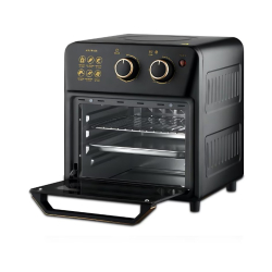 Friteuza cu aer cald S18 tip cuptor electric geam de sticla capacitate 12 L 1360W