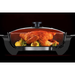 Tigaie electrica patrata cu capac