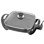 Tigaie electrica patrata cu capac