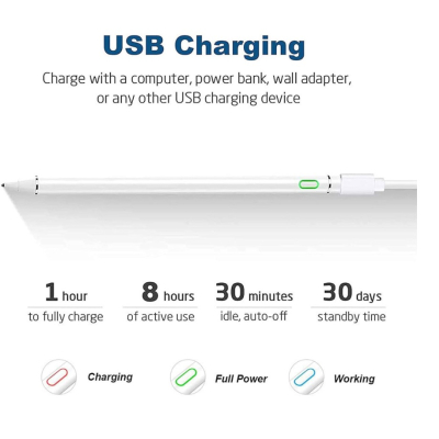Stylus pen universal pentru telefon tableta Q PENCIL incarcare USB