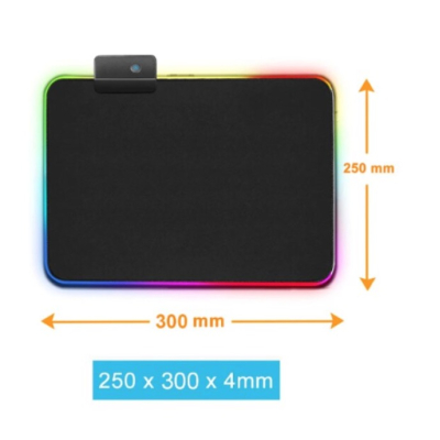 Mousepad Gaming Andowl Q R20 cu LED multicolor USB