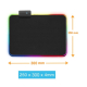 Mousepad Gaming Andowl Q R20 cu LED multicolor USB