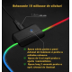 Mousepad Gaming Andowl Q R20 cu LED multicolor USB