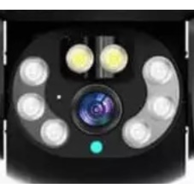 Camera de supraveghere Dubla PTZ de 8MP 4K model Q S800 cu Aplicatie