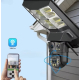 Camera supraveghere cu lampa solara Inteligenta 4MP cu PTZ si Conectivitate 4G  Supraveghere Completa cu Iluminare LED