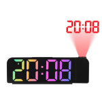 Ceas digital cu afisaj LED RD A395 cu funtie de alarma si intensitate reglabila proiector rotativ cu ora