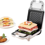 Mini aparat de sandvisuri portabil 800W Andowl Q JK01 placi antiaderente