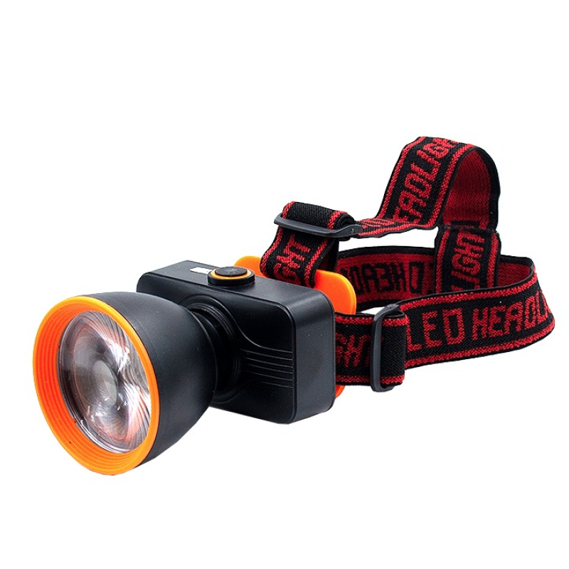 Lanterna de cap portabila JY 1028 cu ZOOM incarcare USB