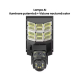 Lampa solara stradala cu camera de supraveghere SIM 4G Microfon + Difuzor incorporat