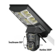 Lampa solara stradala cu camera de supraveghere SIM 4G Microfon + Difuzor incorporat