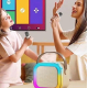Boxa portabila karaoke K12 cu 2 microfoane incluse