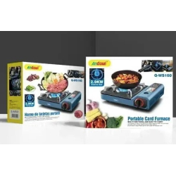 Aragaz portabil de 2.9KW Andowl Q WS160 cu 1 ochi