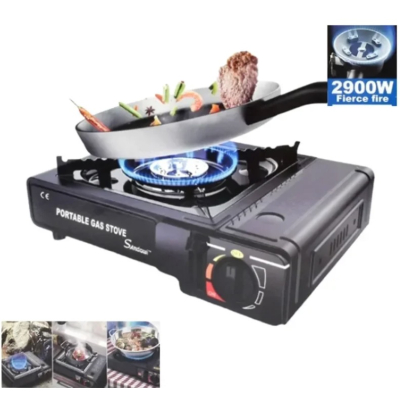 Aragaz portabil pe gaz putere 2900W Andowl Q WS155 Negru