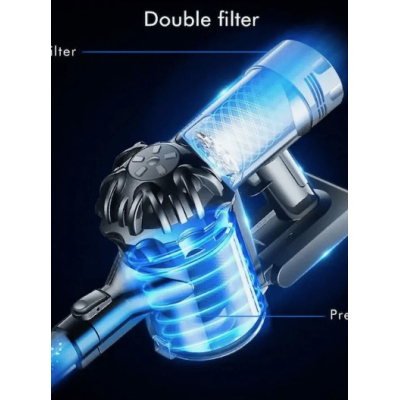 Aspirator vertical fara fir Andowl Q XC6 reincarcabil 600W de 0.8 litri