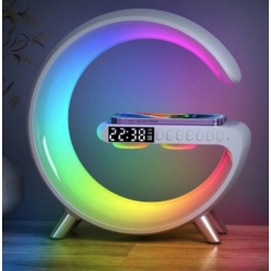 Boxa bluetooth 4A PRO cu Statie incarcare wireless 4 in 1 si lampa RGB