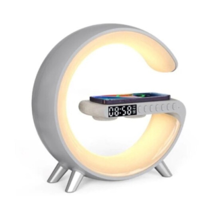 Boxa bluetooth 4A PRO cu Statie incarcare wireless 4 in 1 si lampa RGB