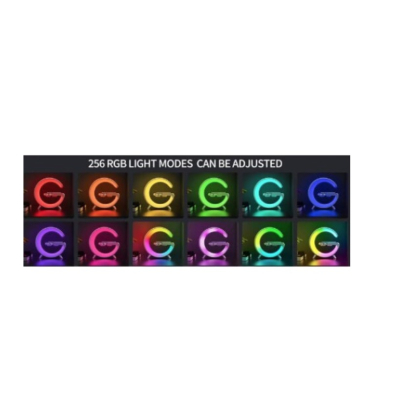 Boxa bluetooth 4A PRO cu Statie incarcare wireless 4 in 1 si lampa RGB