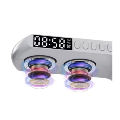 Boxa bluetooth 4A PRO cu Statie incarcare wireless 4 in 1 si lampa RGB