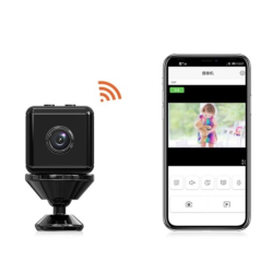 Mini Camera Wireless 1080p cu Vedere Nocturna si Senzor de Miscare Q SX076
