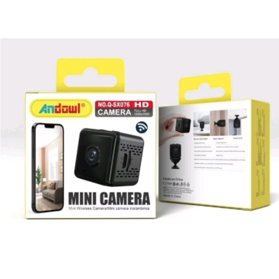 Mini Camera Wireless 1080p cu Vedere Nocturna si Senzor de Miscare Q SX076