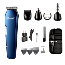 Masina de tuns reincarcabila Kemei KM 550 model 8 in 1 FULL CARE