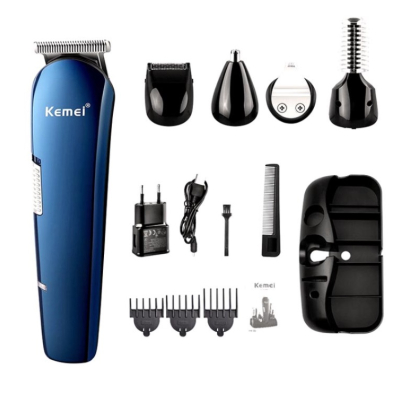 Masina de tuns reincarcabila Kemei KM 550 model 8 in 1 FULL CARE