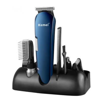 Masina de tuns reincarcabila Kemei KM 550 model 8 in 1 FULL CARE