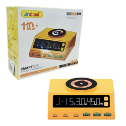  Incarcator Wireless W9 cu 3 Porturi USB A si 3 Porturi USB C putere 110W