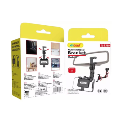 Suport auto telefon pentru oglinda retrovizoare Zj69