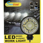 Proiector LED auto 12V/24V Impermeabil Andowl Q ZD562 ROTUND